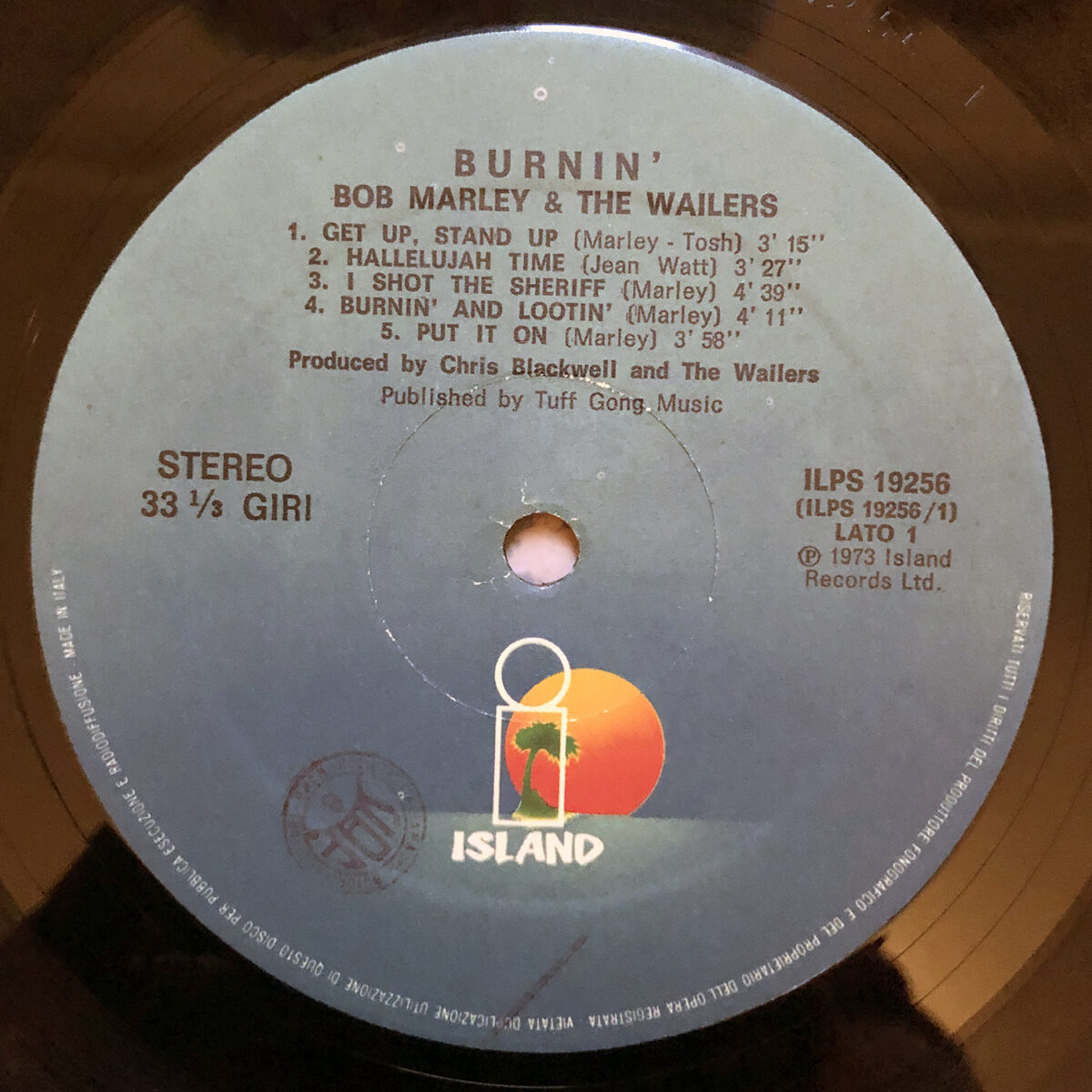 Burnin' by Bob Marley and the Wailers